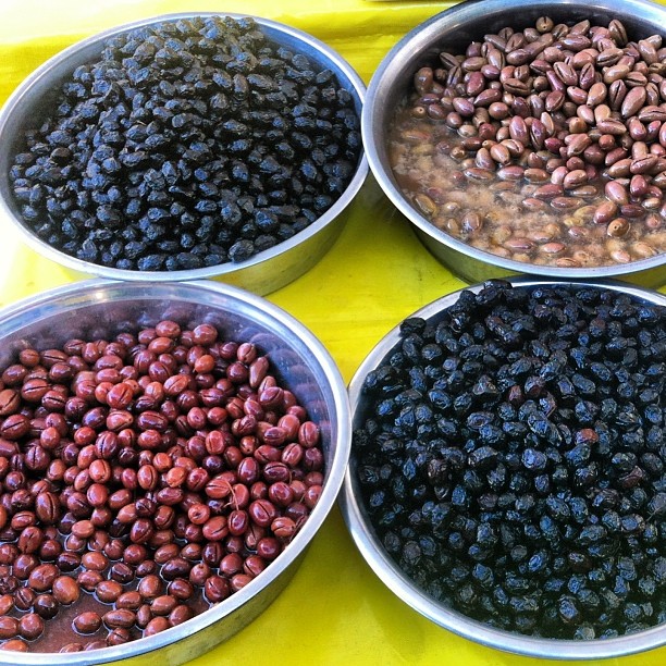 Olives at the bazaar